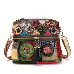 Kaleidoscope Cascade Messenger Bag